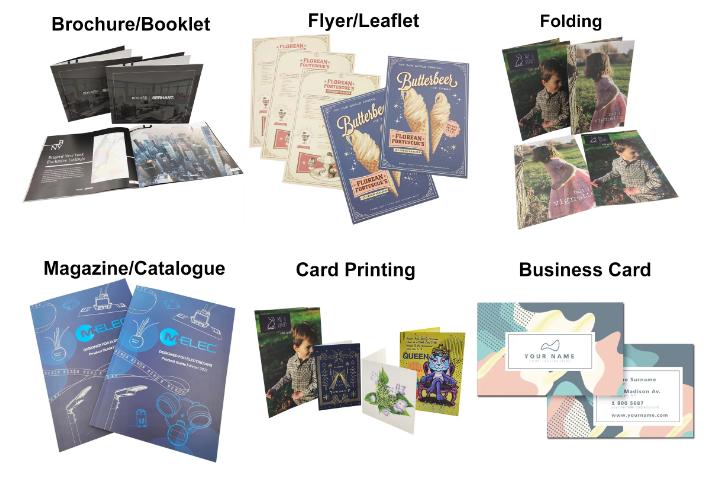 In che modo la stampa dei prodotti aiuta il tuo marketing, come: blocco note, notebook, calendario e cartelle di presentazione cartacea