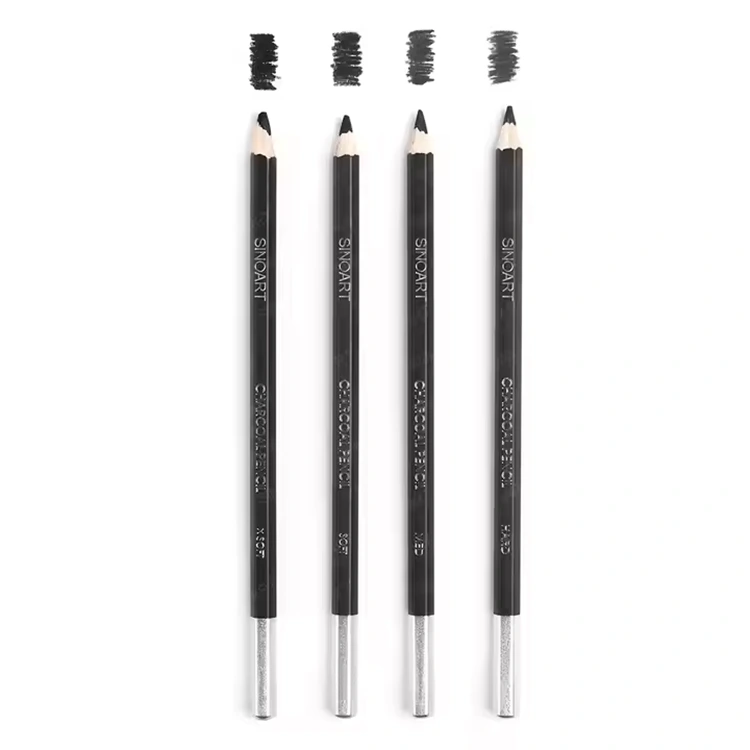 In che modo la matita a carboncino Art Packaging della scatola colorata aumenta il valore del prodotto e l'esperienza dell'utente?