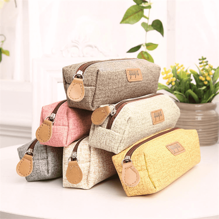 Borsa a matita in finta pelle