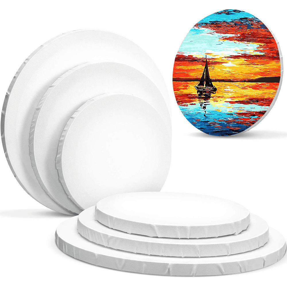 Tela da pittura rotonda